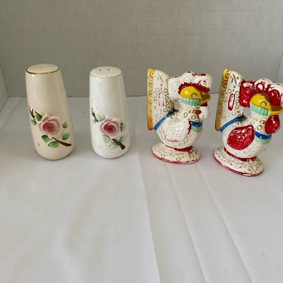 Two sets Vintage Salt & Pepper Shakers (EN) - Picture 2 of 11